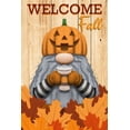 thumbnail image 2 of Prime, Marcus 23x32 White Modern Wood Framed Museum Art Print Titled - Gnome Welcome Fall, 2 of 4