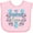 AD-Pink, variant on Inktastic My Pawpaw Loves Me with Flowers and Hearts Boys or Girls Baby Bib