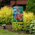 thumbnail image 3 of Briarwood Lane Summer Garden Flag 12x18 For Outdoor Flamingo Paradise For Summer Garden Flag Flags For Outside, 3 of 4