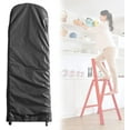 thumbnail image 2 of Folding Ladder Cover Dustproof Ladder Protector Waterproof with Drawstring for Step Ladder Patio Garden Outdoor Household Ladder Storage Bag Black, 2 of 7
