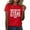 Red, variant on Short Sleeve Shirts for Women Thou Shall Not Steal Unless You Can Beat The Throw Letter Baseball Love Print Round Neck Short Sleeve T Shirt Top T-Shirt