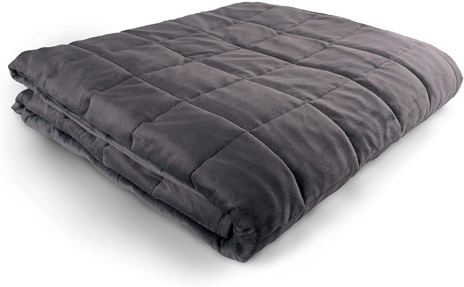 Weighted Blanket 60” X 80” 15lbs No Cover Required Fits Queen