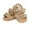 Gold, variant on Infant Baby Girls Summer Sandals Non-Slip Soft Sole First Walker Outdoor Beach Dress Shoes Open Toe for 6-12 Months Yellow
