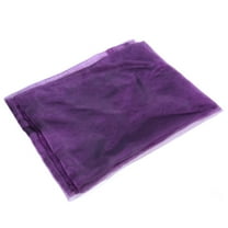 NICEXMAS Sheer Window Curtain Dark Purple Polyester 1Pack