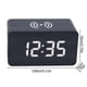 thumbnail image 3 of Nightlight Wireless Charging LED Wooden Alarm Clock, Multifunctional Voice Controlled Mute Electronic Clock, Wireless Charging Clock, 3 of 6