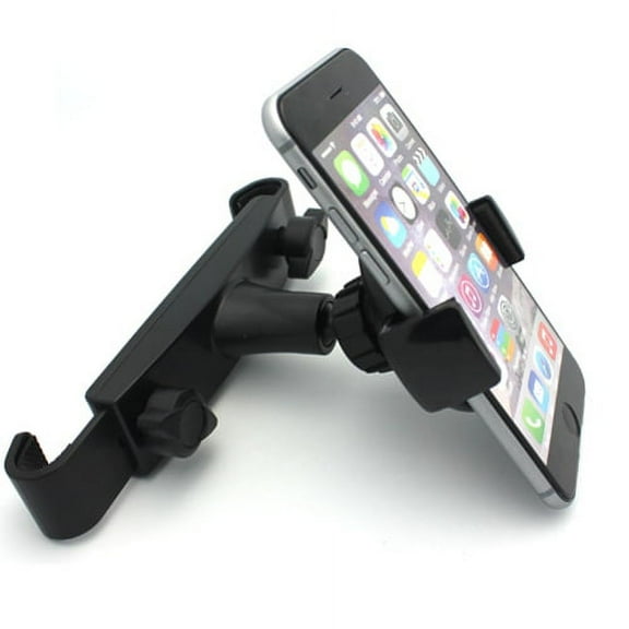 Holder Car Headrest Mount for Motorola Edge (2024)/(2022) - Seat Back Cradle Rotating Dock