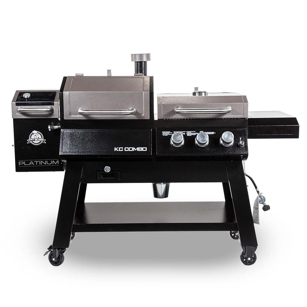 Pit Boss KC Combo Platinum Series, WiFi and Bluetooth Wood Pellet and