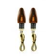 thumbnail image 3 of 4pcs Motorcycle Bike Bulb Amber Front & Back Turn Signal Indicator, 3 of 7