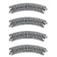 thumbnail image 3 of KATO N gauge Unitrack Compact Curved Track R150-45 ° 4 money 20-174 Model railroad supplies, 3 of 6