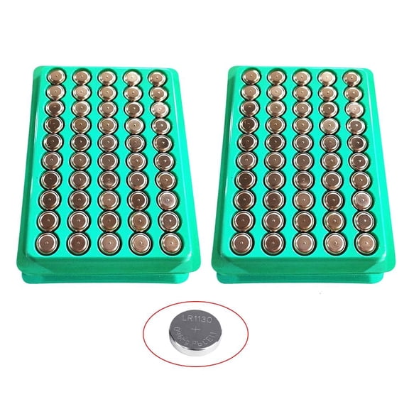 Yammee 50/100x LR54 LR1130 1.55V Toy Watch Batteries For Clocks/Watches/Calculators/Toy
