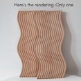 thumbnail image 3 of Beech Wood Cutting Board, Dessert Serving Tray, Non-slip Chopping Board, Storage Organizer, Cake Kitchen Utensils, 3 of 5