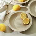 thumbnail image 5 of Stone Lain Orbit 4-Piece Pasta Bowl Set Stoneware, Beige, 5 of 6