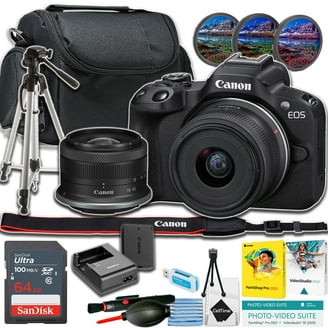 Professional Canon EOS M100 Mirrorless Digital Camera with 15-45mm