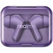 سماعات Realme Buds Air 7، مشغلات جهير ديناميكية مقاس 12.4 مم، وقت تشغيل 52 ساعة، 52 ديسيبل هجين ANC، 6 ميكروفون ENC، زمن انتقال منخفض 45 مللي ثانية، صوت مكاني 360، LHDC عالي الدقة، مقاومة للغبار والماء IP55، BT v5.4 - أرجواني لافندر