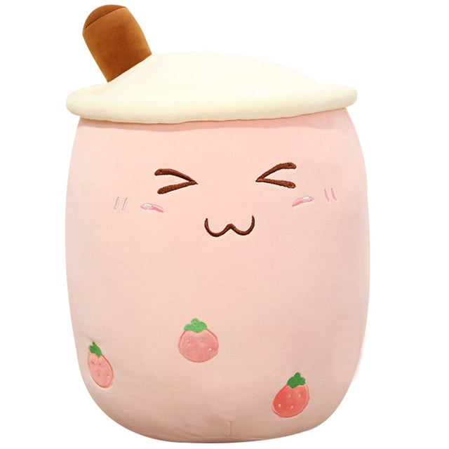 Juguete De Peluche De Té De Burbujas De 24Cm/ 35Cm, Muñeco Suave De Té De La Leche, Almohada Con Forma De Taza De Té, Cojín, Juguetes Para Niños, Regalo De Cumpleaños Eigraketly FN007163-10