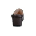 thumbnail image 4 of PEERAGE Jackie (LC9045) Women Wide Width Comfort Casual Mule BROWN 7, 4 of 6