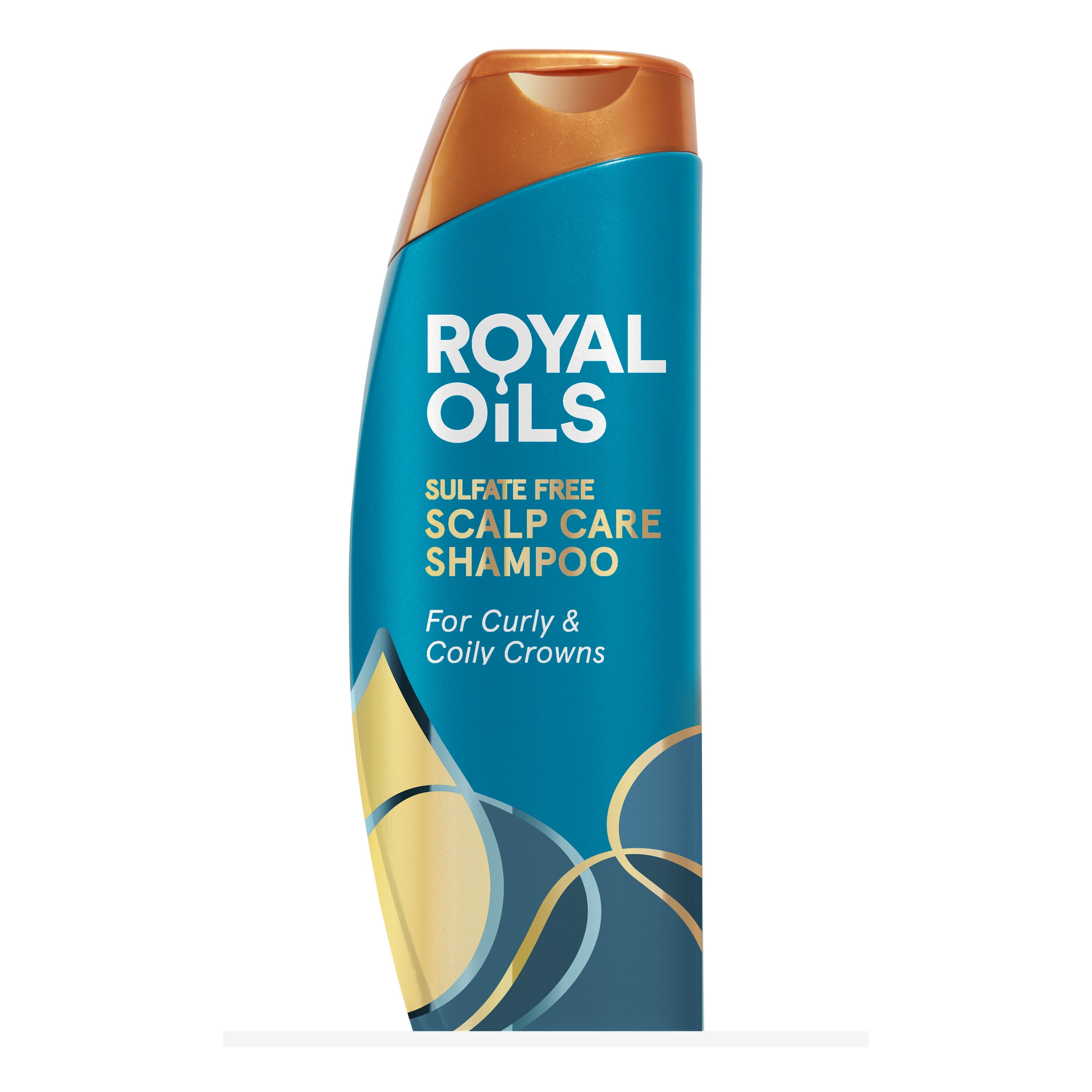 Royal Oils by Head & Shoulders Sulfate Free Scalp Care Shampoo, Coconut Oil and Apple Cider Vinegar, 12.8 fl oz