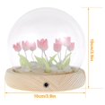 thumbnail image 4 of AMERTEER LED Simulation Tulip Night Light Table Lamp Ornaments for Home Living Room Desktop Decor, 4 of 5