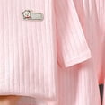 thumbnail image 3 of enyan Girl Toddler Baby Clothes 3 6 12 18 24 Months 2T 3T 4T 5T Boys Fall Winter Outfits 2PCS Letter Print Round Neck Long Sleeve Top Pants Set Boys Cotton Pajamas（Pink,2-3 Years）, 3 of 3