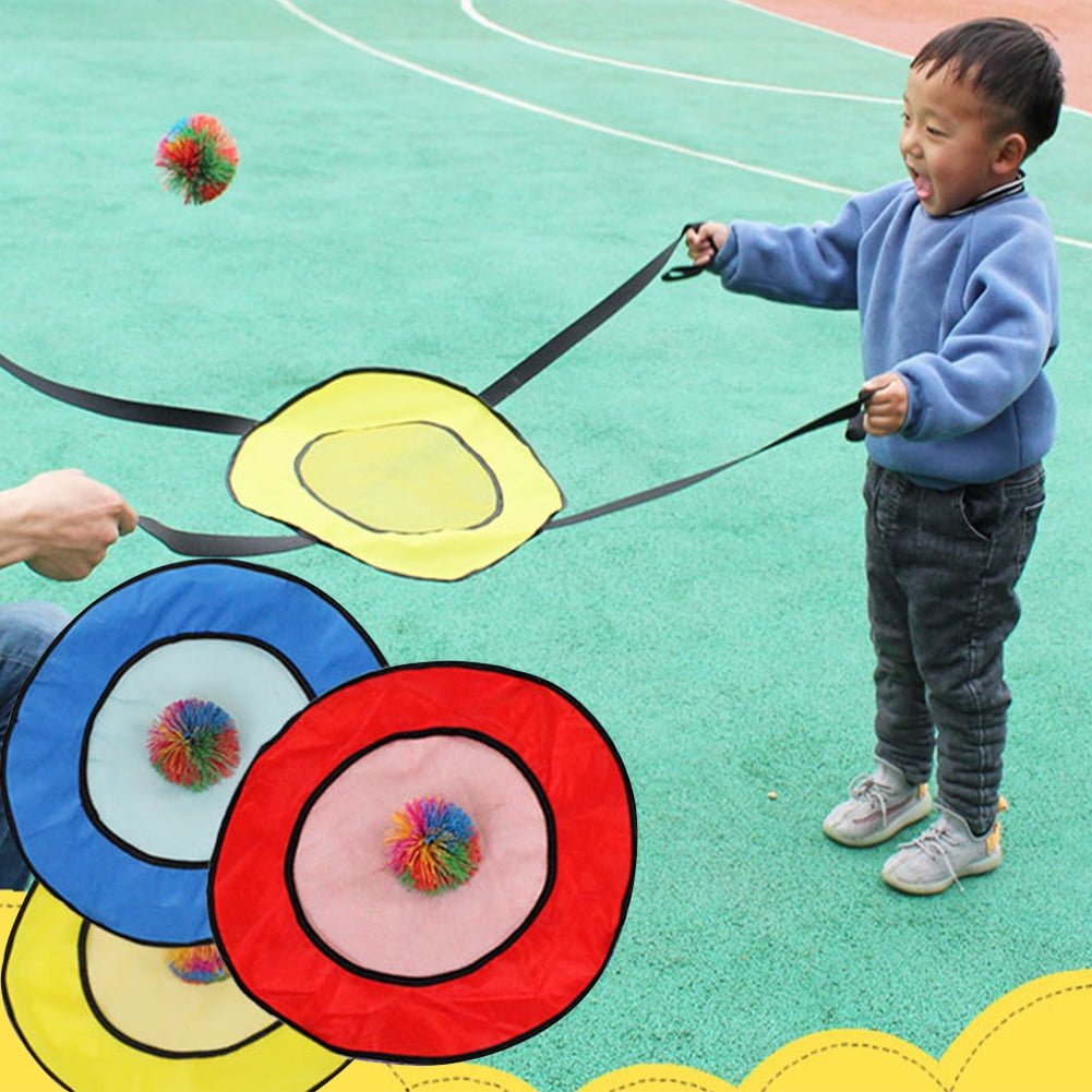 Throwing Ball, Double Throw Elastic Ball Kids Outdoor Sports Game