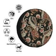 thumbnail image 4 of Salouo Paisley6 Print Spare Tire Cover 14-17 inch Spare Tire Protector Universal Tough Tire Wheel Cover for Trailer SUV and Truck-17 inch, 4 of 6