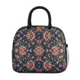 thumbnail image 2 of Womens Pioneer Flower Floral Print Pattern Lunch Box for Work,Insulated Lunch Bag for Women,Loncheras Para Mujer,Leakproof Adult Lunch Bag for Work,Beach,Travel,Picnic,Camping, 2 of 6
