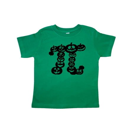 

Inktastic Halloween Pumpkin Pi Symbol Gift Toddler Boy or Toddler Girl T-Shirt