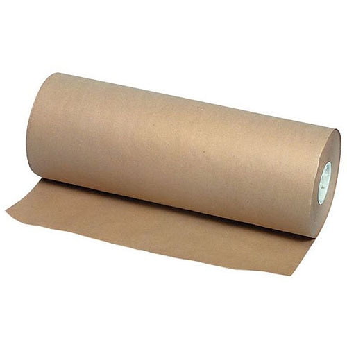 School Smart Heavy Weight Kraft Paper Roll, 50 lb, 24 in X 1000 ft, Brown
