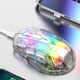 thumbnail image 4 of Ratón Para Juegos, Ratón Transparente RGB 3 Modos 7 Teclas Universal Silencioso Para Teléfono Para Tableta, 4 of 7