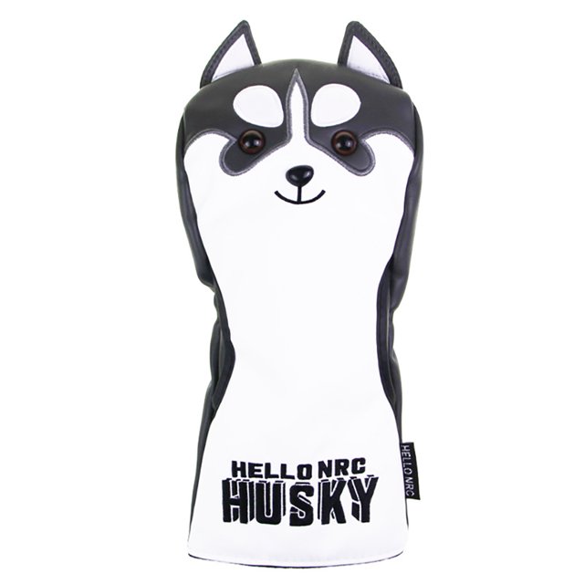 Accesorios de Golf, equipo deportivo de PU, regalos impermeables para golfistas, Protector de conductor de gama alta para hombres, poste Digital con patrón de animales bonitos sidaley OD003542-00