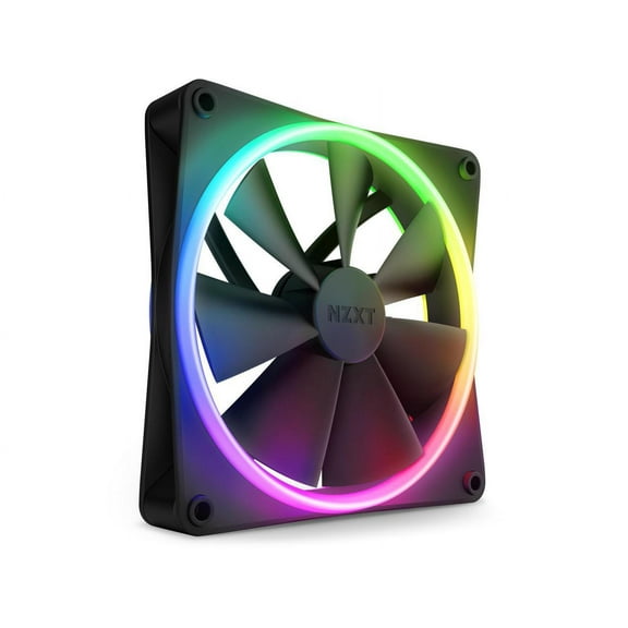 NZXT F140 140mm RGB DUO Fan, Matte Black