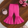 thumbnail image 6 of JCCXIN Toddler Kids Girls Flare Pants Baggy Bow Elastic Waist Stretch Pants Outdoor Playwear Summer Casual Everyday Wear Cozy Party Bottoms,Red,6-7 Years, 6 of 9
