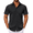 Black, variant on COOFANDY Men's Button Up Shirts Short Sleeve Button Down Shirt Men Casual Dress Shirts for Men