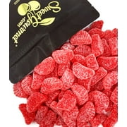 SweetGourmet Jelly Cherry Slices Bulk Candy | 2 Pounds