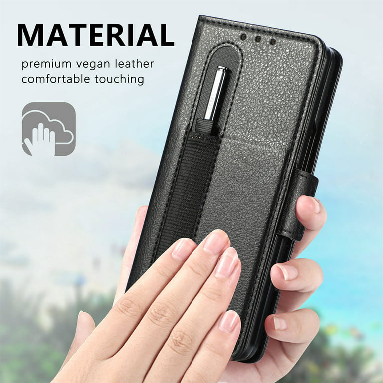 Cheap Fashion Bear Pendant Phone Case for Samsung Galaxy Z Fold 4 Z fold 5  Z Flip 3 Flip 4 Luxury Splicing Lattice PU Leather Case