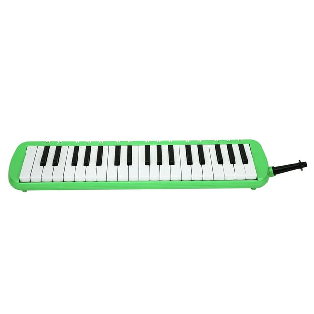 Handheld Melodica, 37 Keys Portable Piano Keyboard Wind Musical Instrument Melodica Blowpipe Kit for Beginner Professional Training
