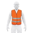 thumbnail image 1 of CHALECO CINTAS PLATEADAS NARANJA TRUPER 14426 Truper CHS-500N, 1 of 2