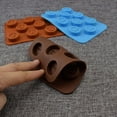 thumbnail image 3 of LSLJS Cake Mould Holes Silicone For Chocolate Cake Jelly Pudding Soap Round Shape, 3 of 9