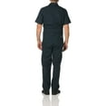 thumbnail image 4 of Dickies Mens Short Sleeve Poplin Coveralls, M Short, Dark Navy, 4 of 4