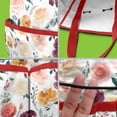 thumbnail image 5 of Garden Tool Bag,Pioneer Flower Floral Print Pattern Garden Tool Organizer,Garden Gifts,Waterproof Multi-Pocket Garden Tool Storage 11.8x5.5x11.4 Inch(Tools NOT Included), 5 of 6