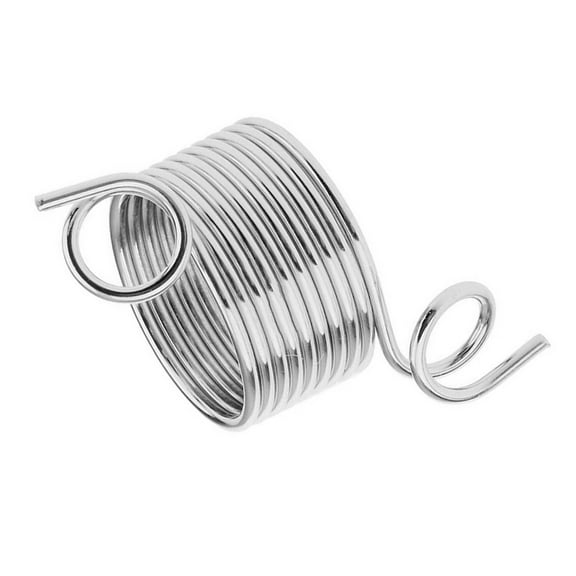 GOOHOCHY Stainless Steel Metal Yarn Guide Knitting Thimble Wool Weaving Tool for Knitting - Small