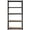 Black, variant on Yaheetech 5-Tier Steel Storage Rack with Adjustable Design, Silver