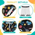 thumbnail image 3 of joogoo Baseballs Tennis Racket Boys Swim Trunks Beach Swimsuit Shorts Boxer 8Y, 3 of 8
