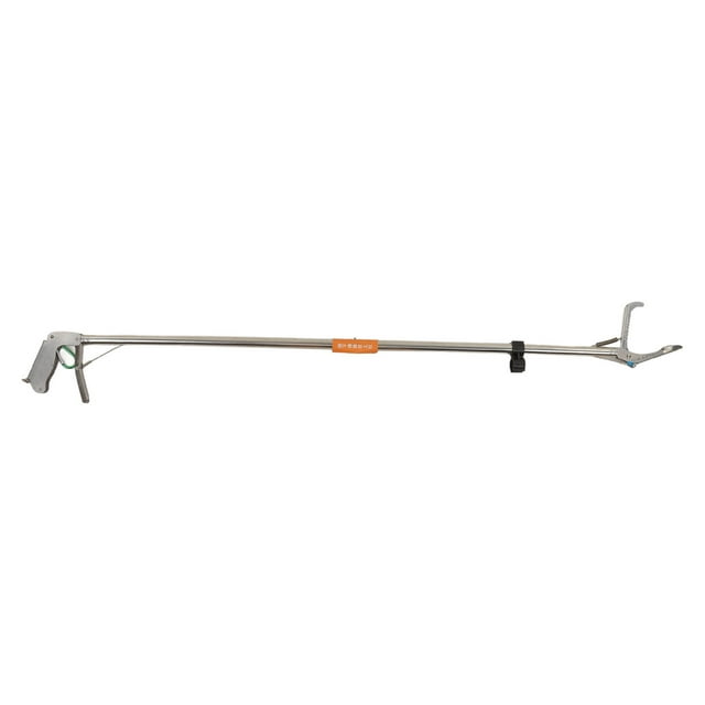Snake Tong Foldable Self Lockable Stainless Steel Strong Safe Reptile Grabber Catcher Snake Handling Tool Reptile Handling Tool Snake Tongs