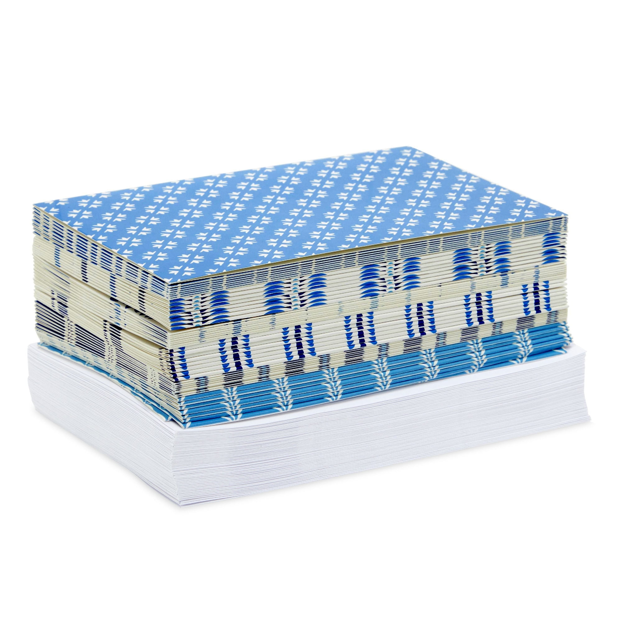 Blue & White Note Cards, 24 Blank Cards: 8 Unique Designs with 25 Patterned  Envelopes (Other)