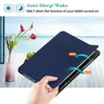 thumbnail image 3 of ATOOZ for Galaxy Tab A8 10.5 inch Case,Auto Wake/Sleep Ultra Slim Leather Stand Cover Samsung Tab A8 [SM-X205N/X200N],Dark Blue, 3 of 7