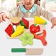 thumbnail image 5 of PAQUETE DE 7 JUGUETES DE ALIMENTOS COGNICIÓN DE LA COCINICIÓN DE COCINA DE COCINA DE COCINA PLAYSET FRUERCE EDUCACIONAL DIY TENENDO EDUCACIÓN EXPLICIDAD Regalos para niños Fruta Methold FN001352-03B, 5 of 6