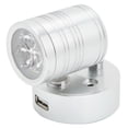 thumbnail image 3 of Foco De Cabecera Interior, Luz De Lectura LED Para Vehículos Recreativos, Aleación De Aluminio Cromado Ajustable Para Autocaravanas, 3 of 7