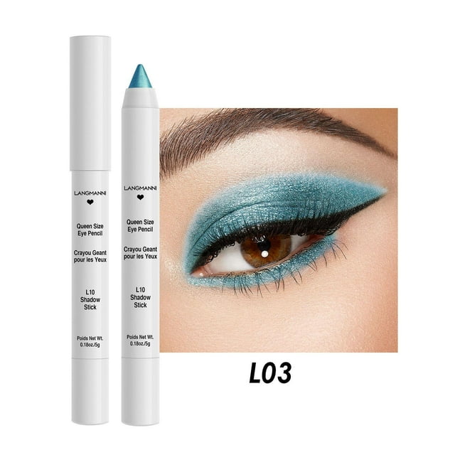 Pisexur Belleza Maquillaje Sombra de ojos líquida de diamante, iluminador, brillo y delineador líquido, 5 mlpara mujeres y hombres