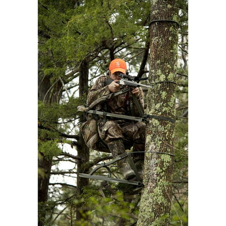 Summit 180° Max SD Self Climbing Treestand for Bow & Rifle Deer Hunting (2 (Best Climbing Treestand For Bowhunting)